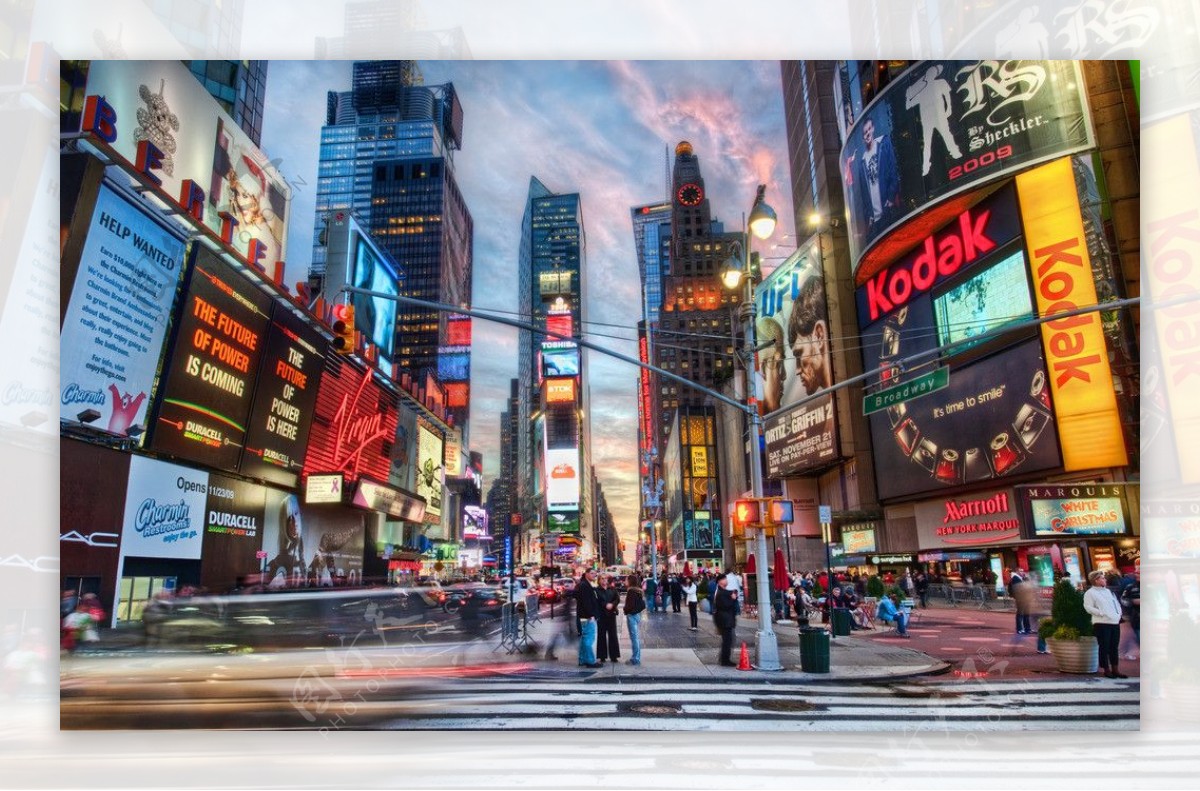纽约时代广场图片素材-编号11843833-图行天下