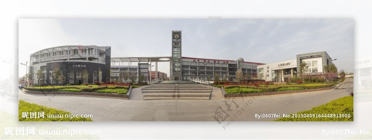 郑州城市职业学院全景图片