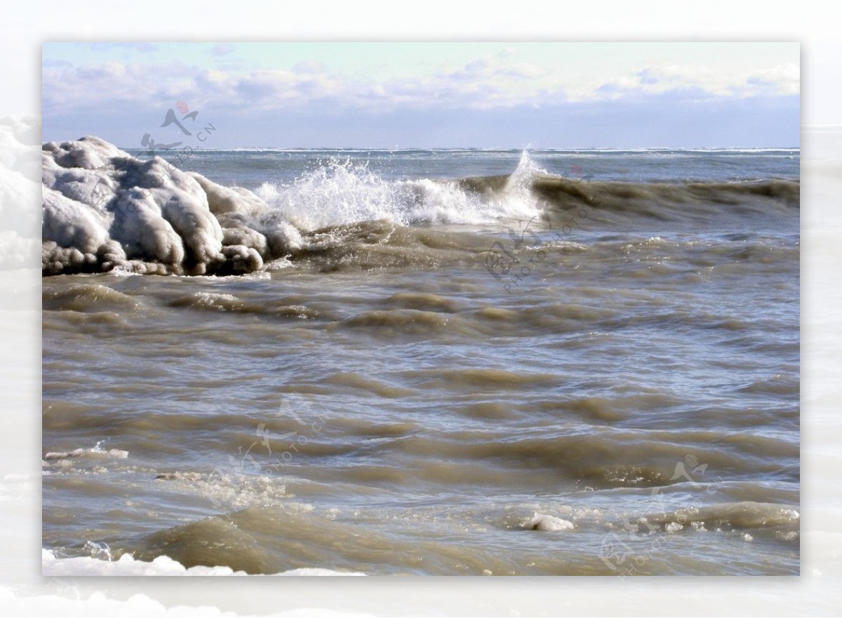 海浪风光图片