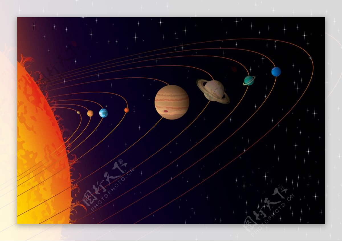 太阳系星球图片素材-编号12256765-图行天下