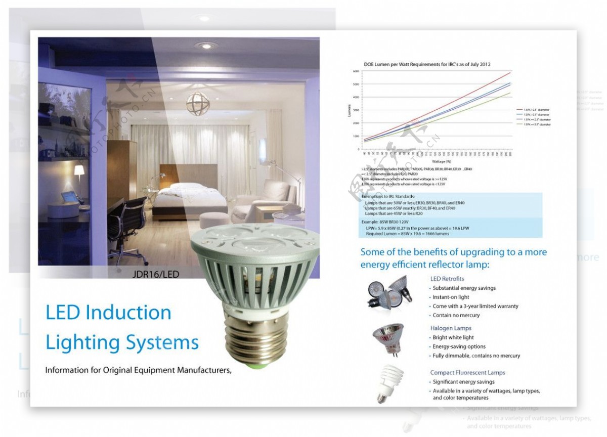 照明宣传册内页图片