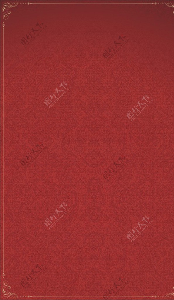 高档红色传统底纹图片