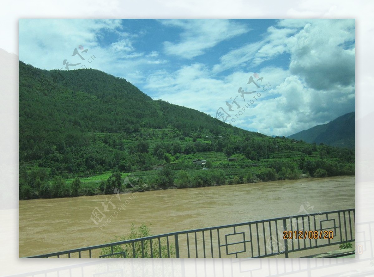 云南白水河图片