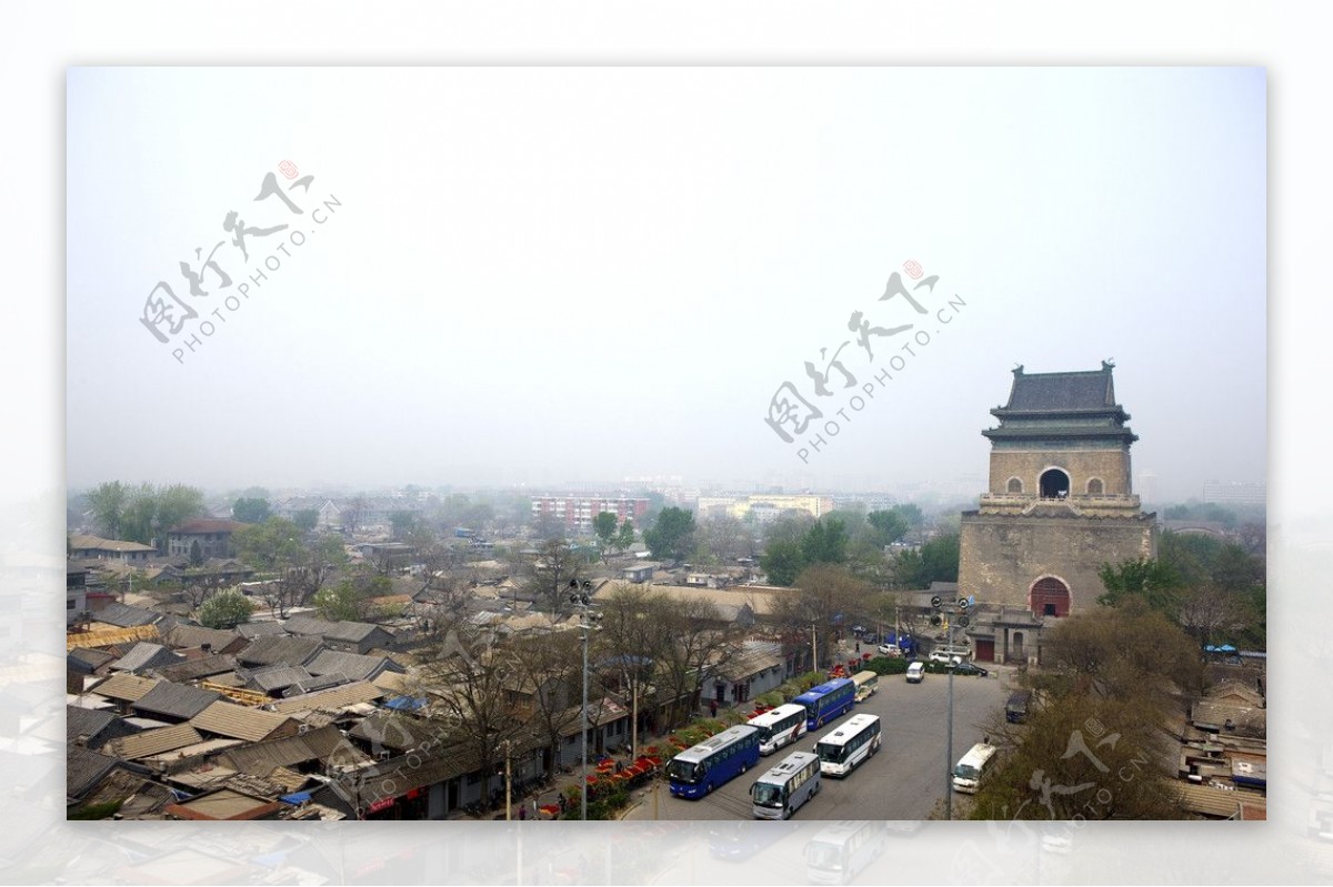 北京城市鸟瞰图图片