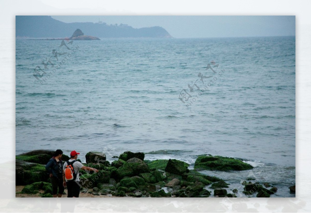 海岸的风景图片