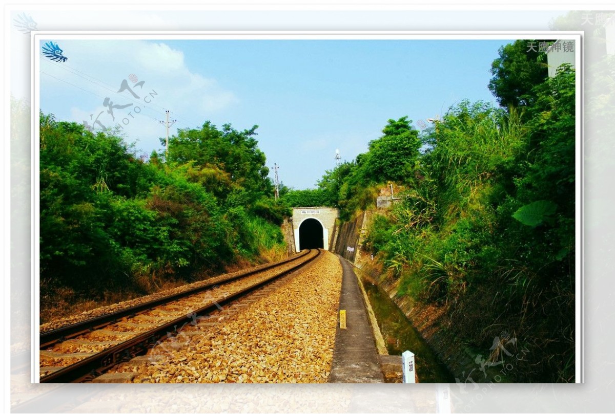 中国铁路铁道明洞图片