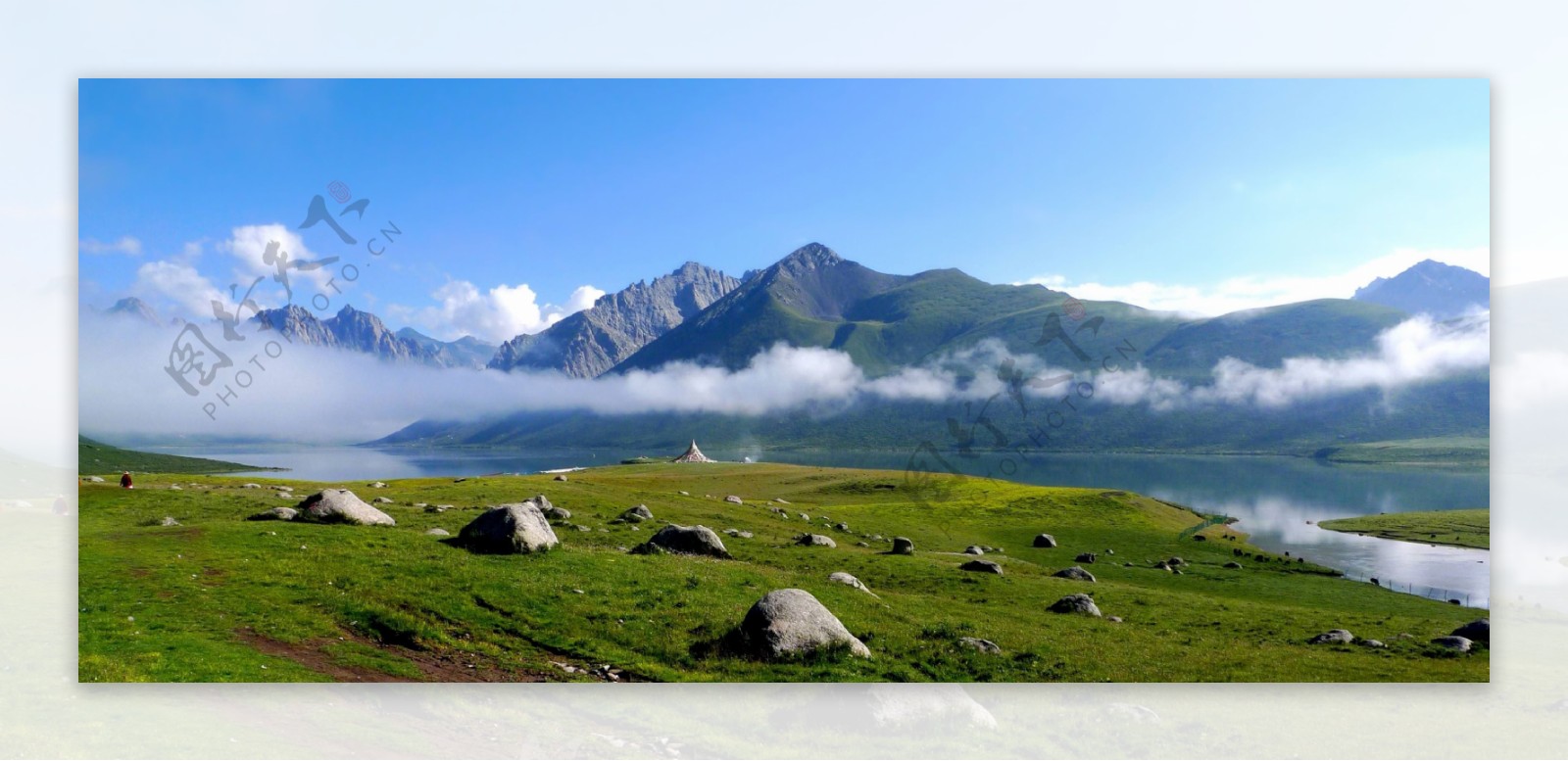 青山绿水图片