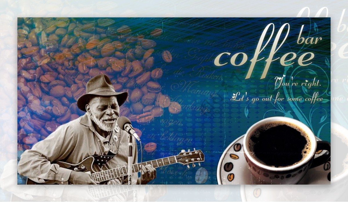 咖啡时代音乐咖啡品味咖啡图片
