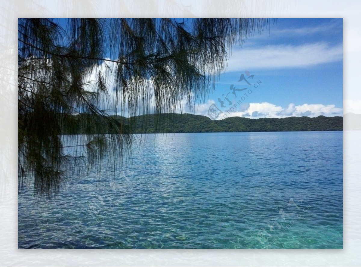 帕劳海景图片