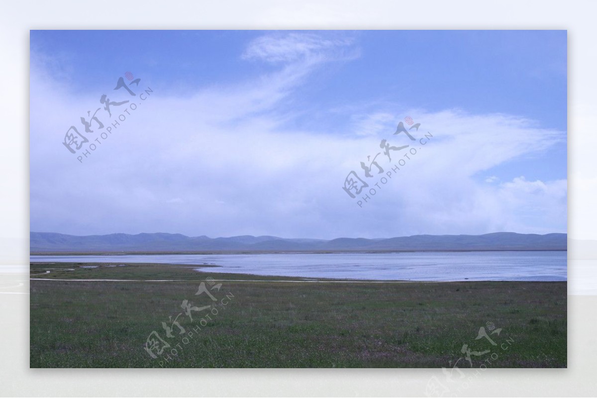 美丽的尕海湖图片