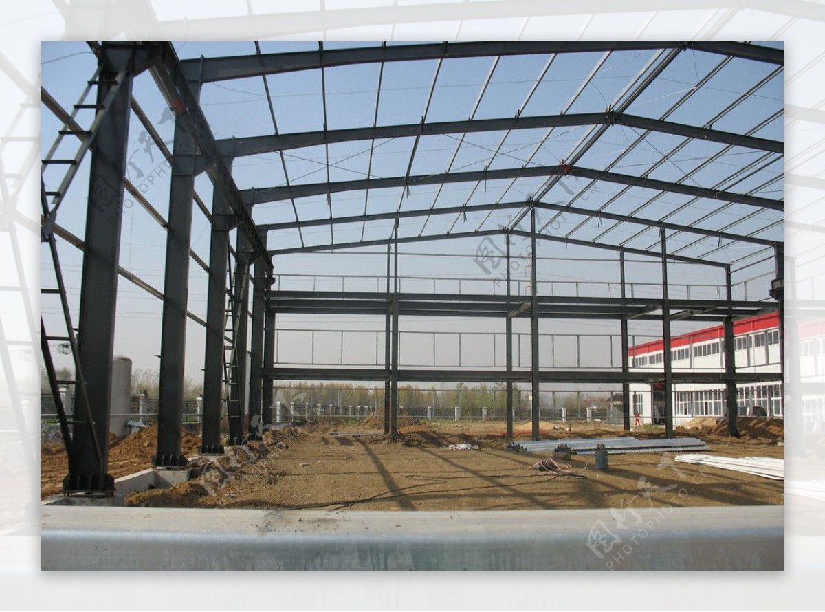 钢结构工业厂房图片