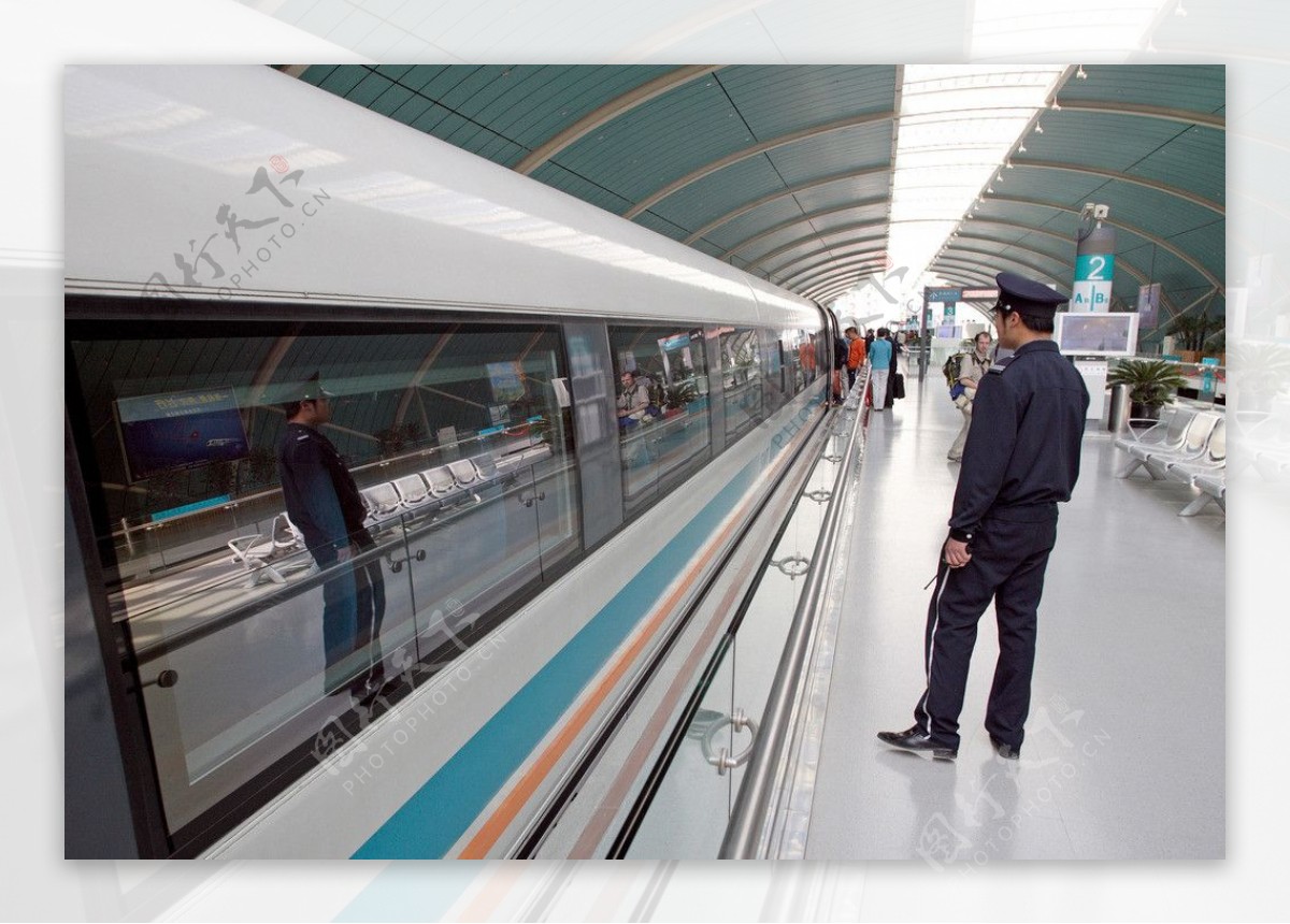 上海磁悬浮地铁站图片