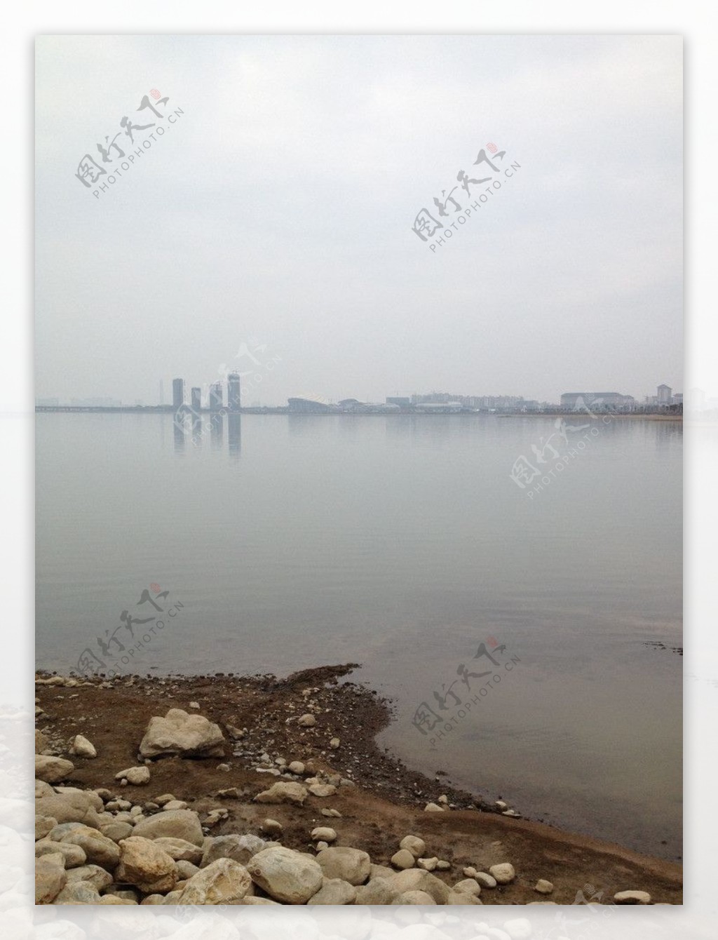湖边风景图片