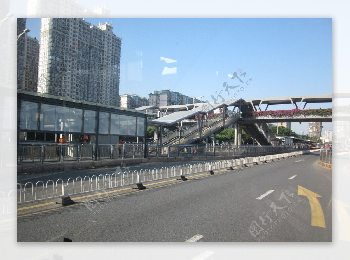 BRT站台图片