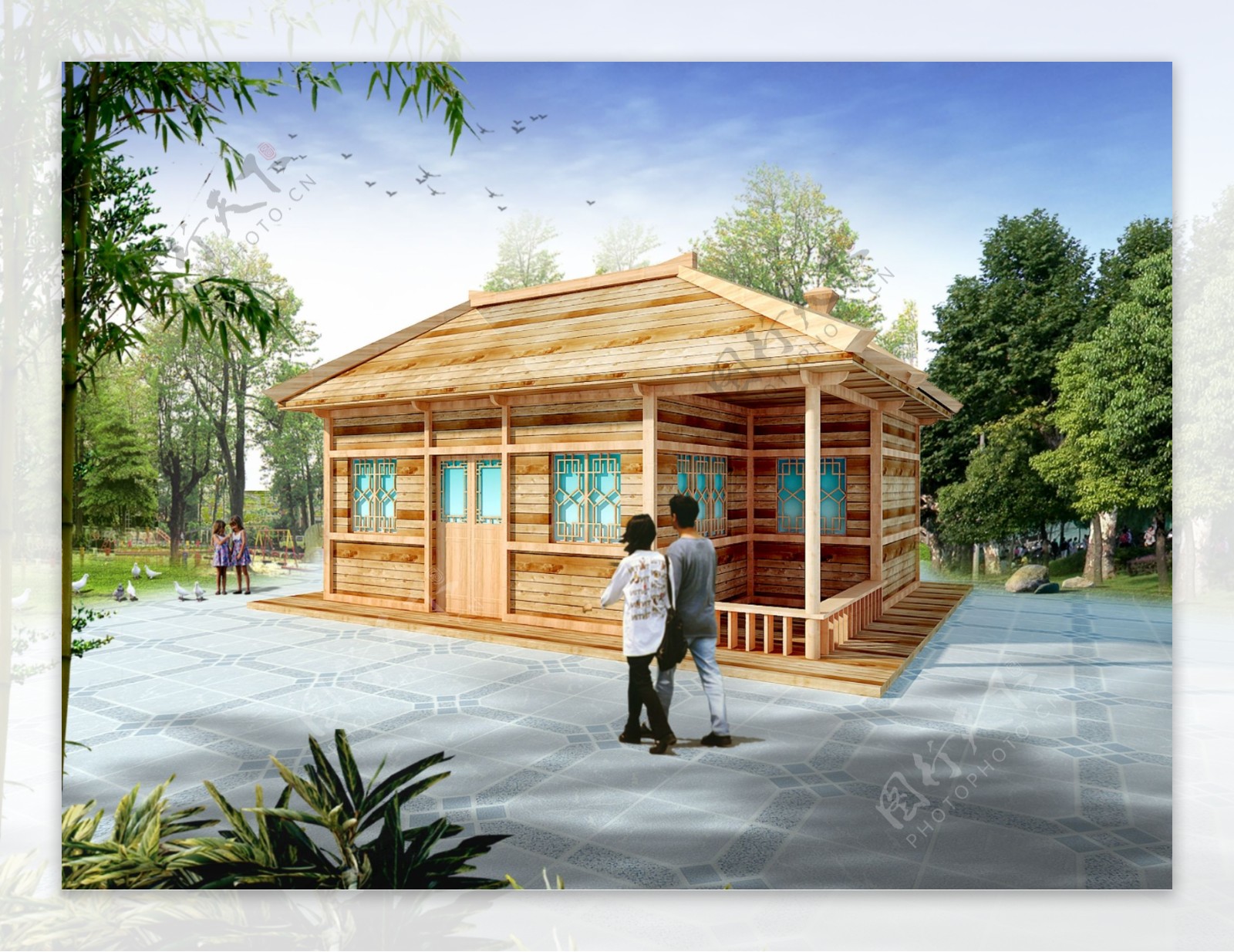 最新木屋别墅屋顶造型设计图片大全_设计456装修效果图