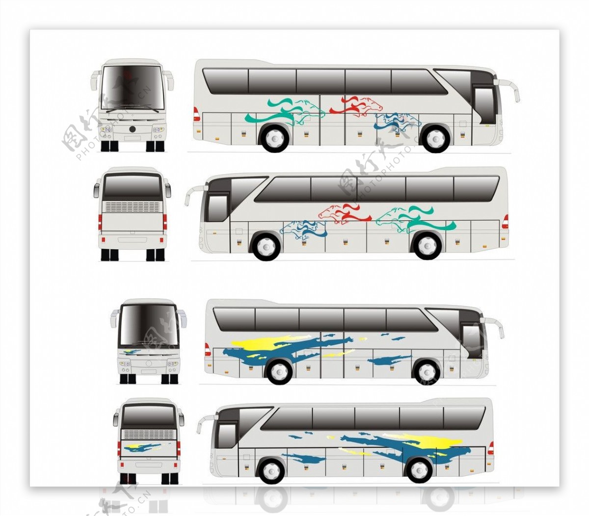 大客车图案设计效果图图片