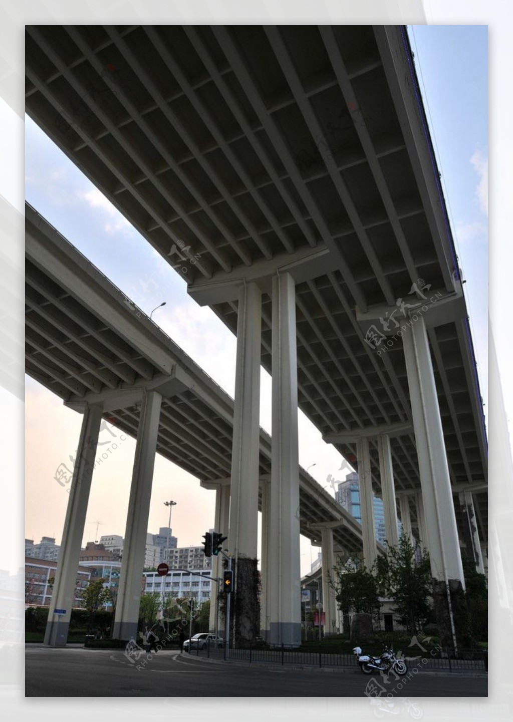 上海立交桥图片