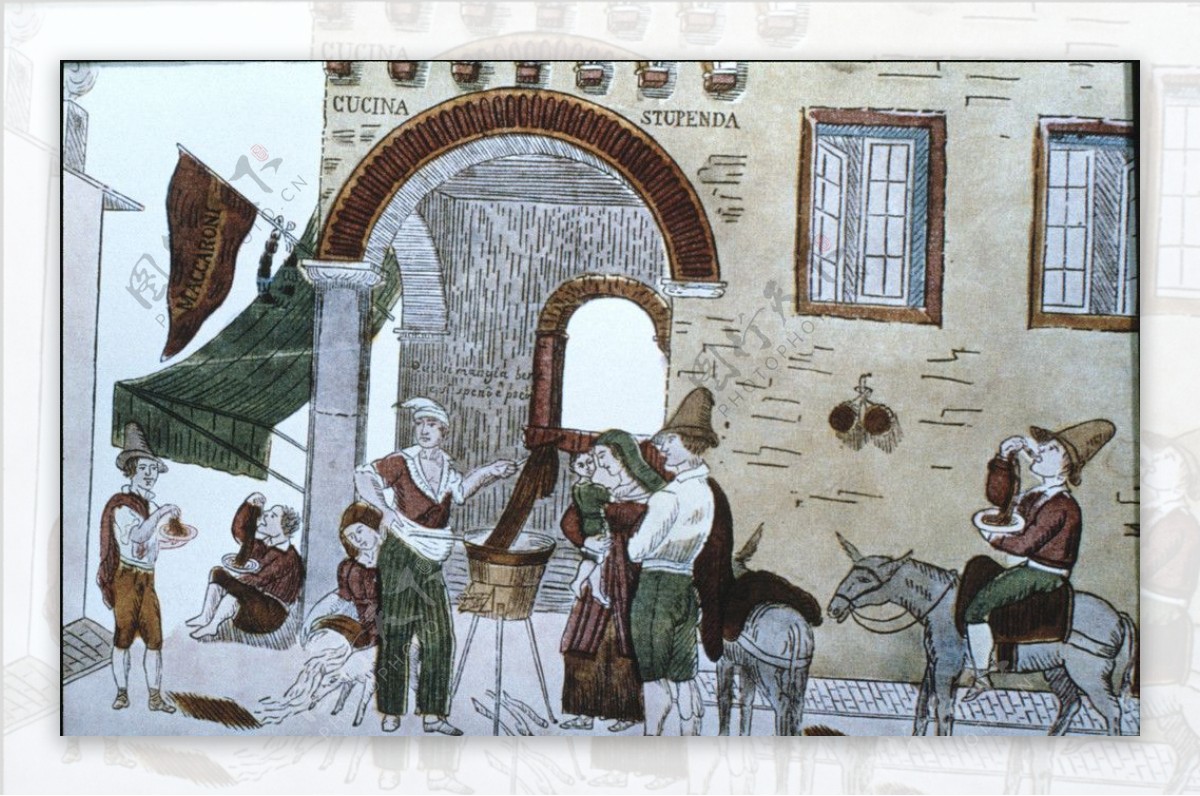古代欧洲街景图片