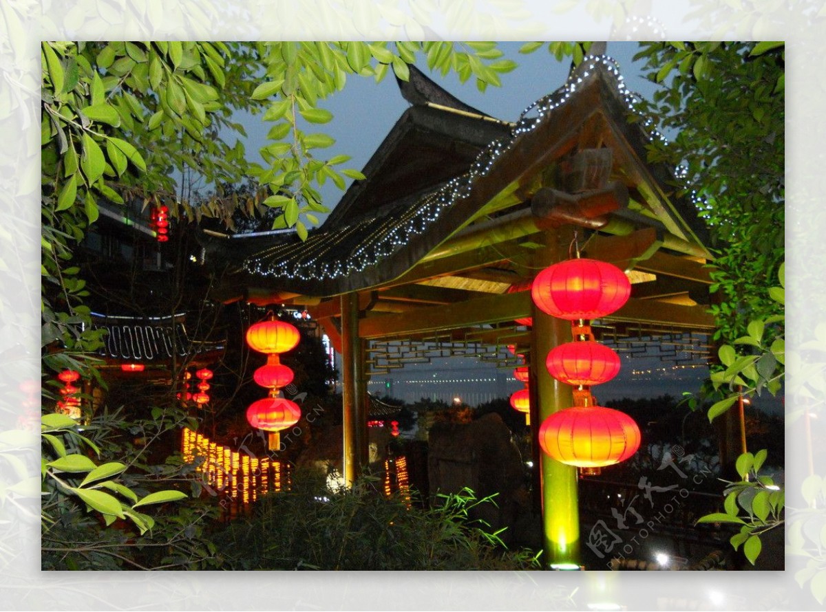 重庆洪崖洞之灯笼图片