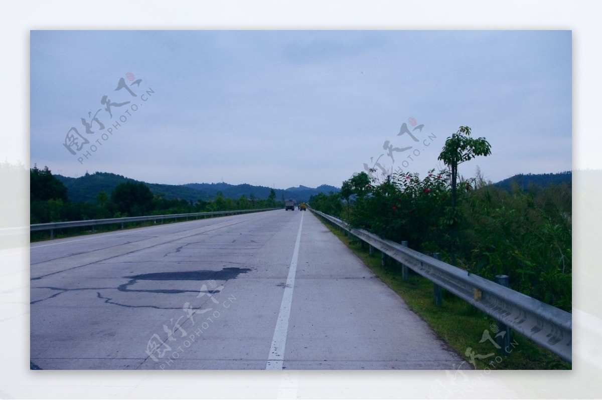 交通景观梅州县道图片