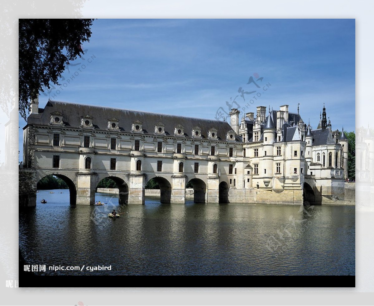 法国卢瓦尔河谷城堡图片