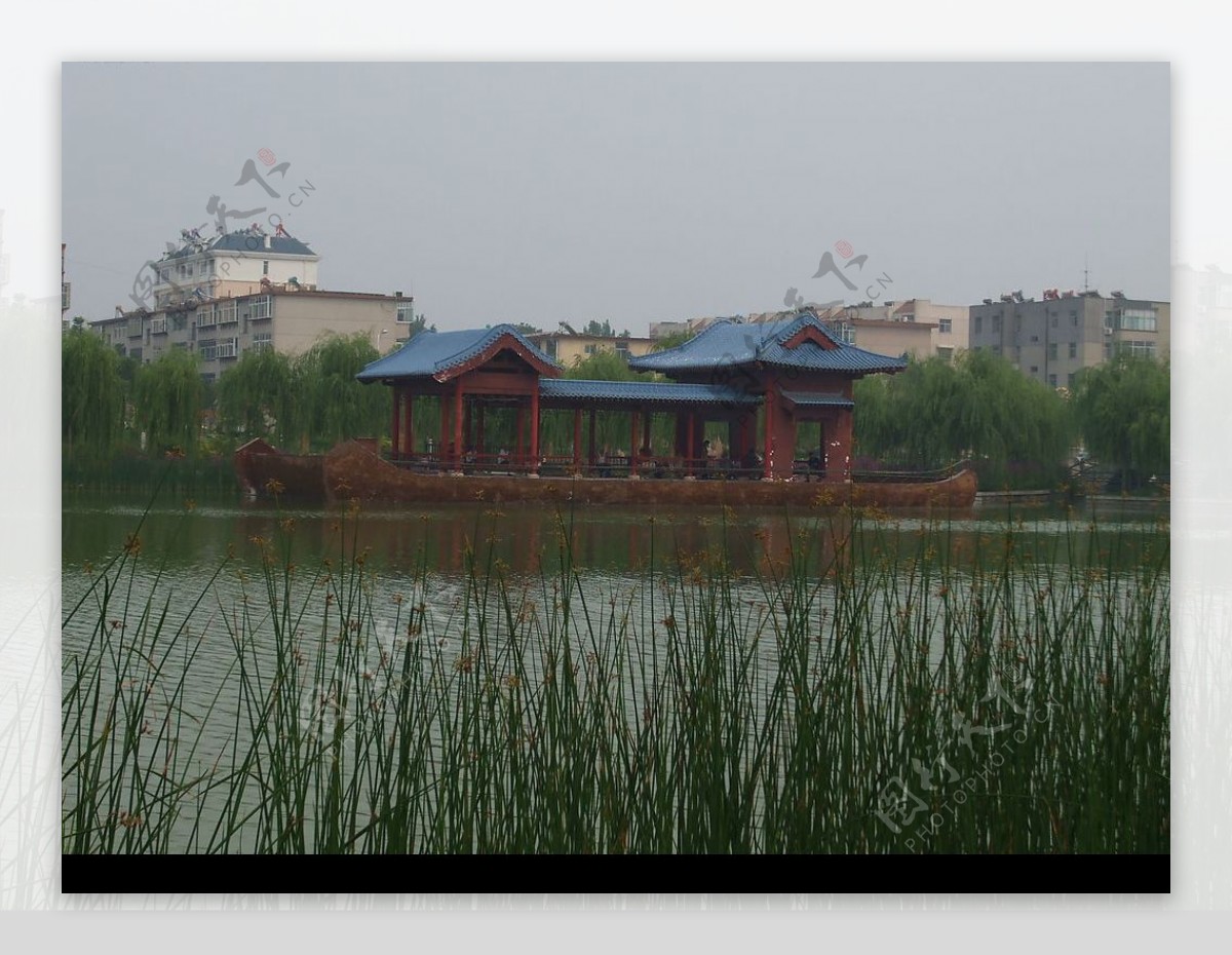 泰安南湖公园图片