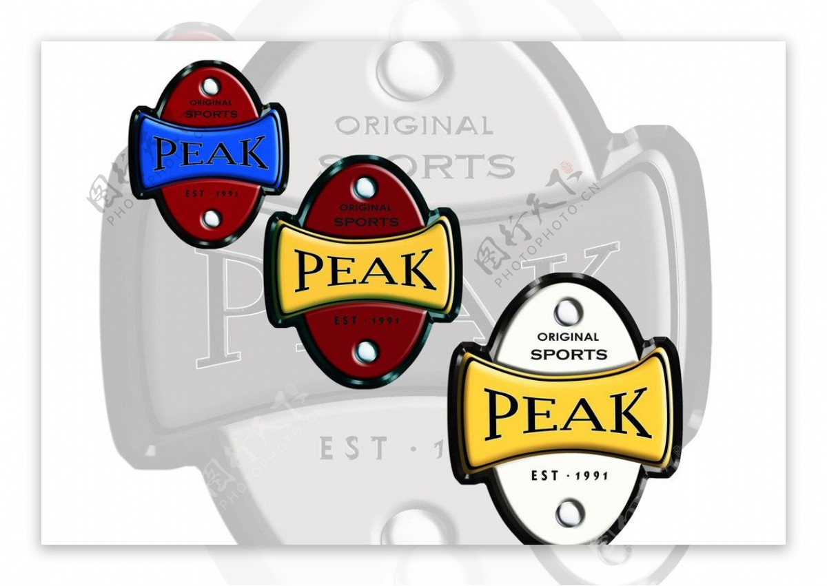PEAK徽章图片