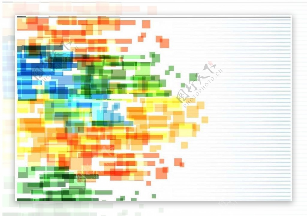 彩色抽象背景图片