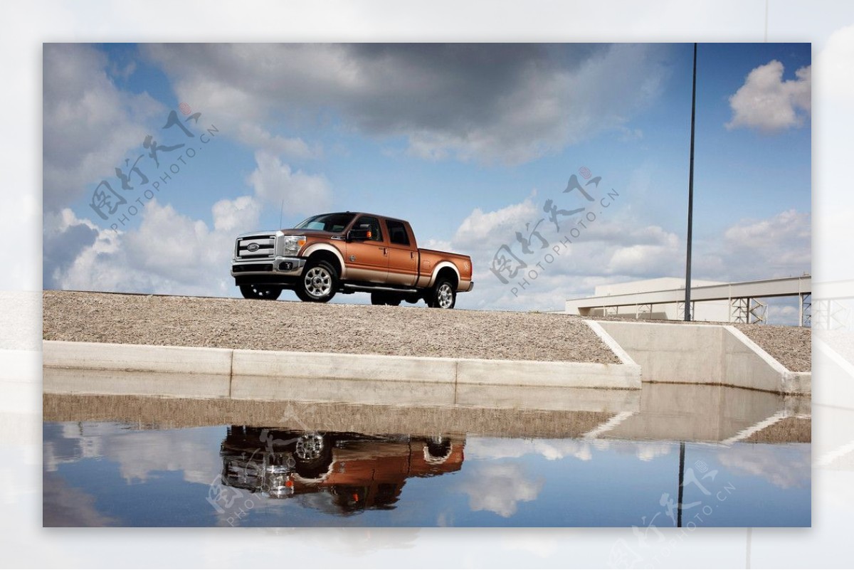2011福特汽车fordsuperduty世界名车交通工具现代科技摄影图片