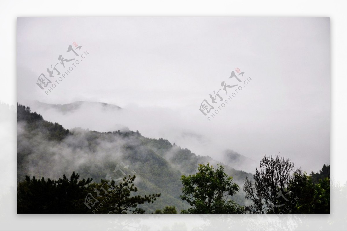 高清晰高质量山西五台山山前景图片