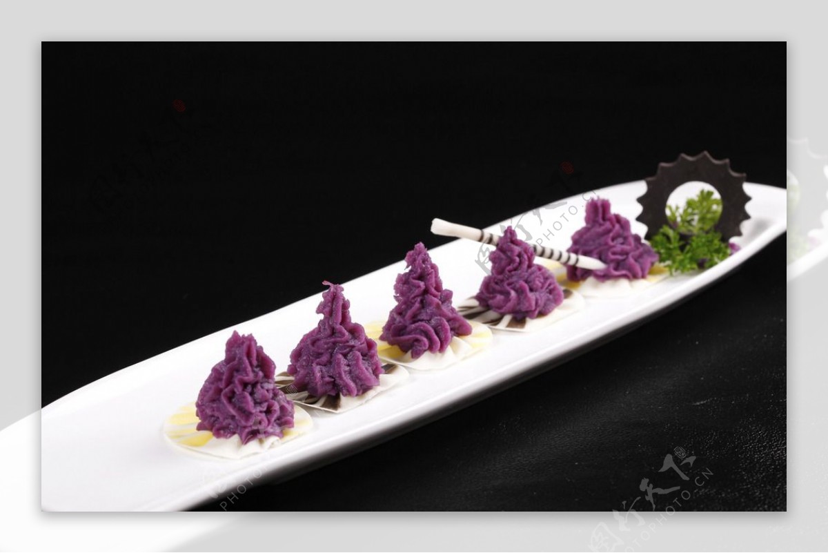 果浆紫薯泥图片