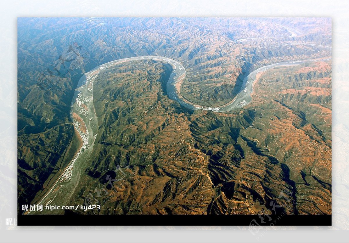 高原黄河图片