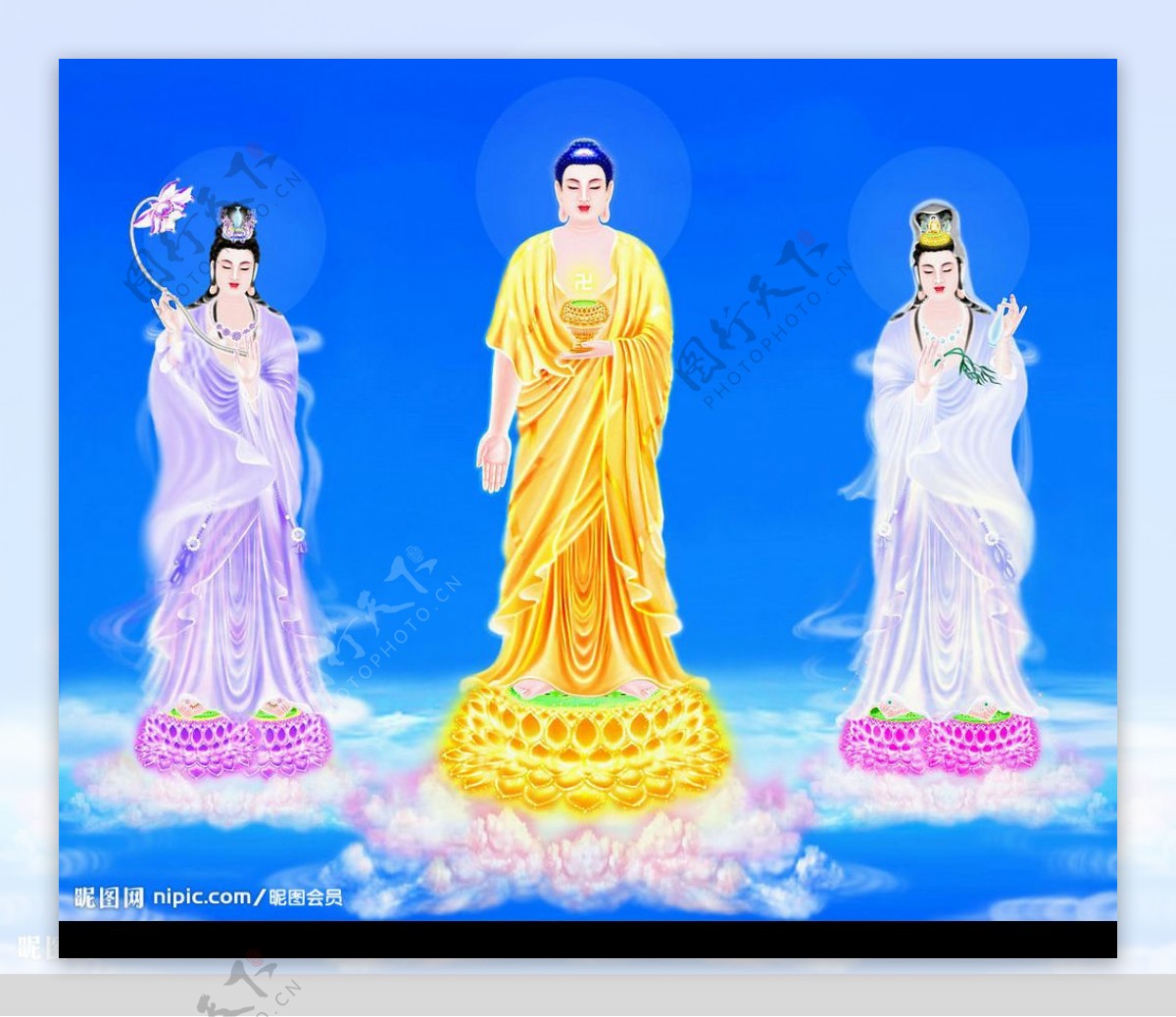 玉皇大帝右后侧的道教神仙-山西长治明代彩塑珍品-图片