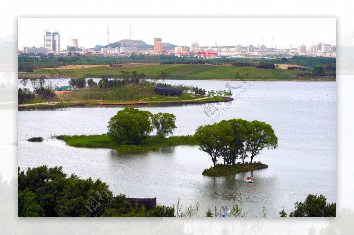 唐山南湖风景图片