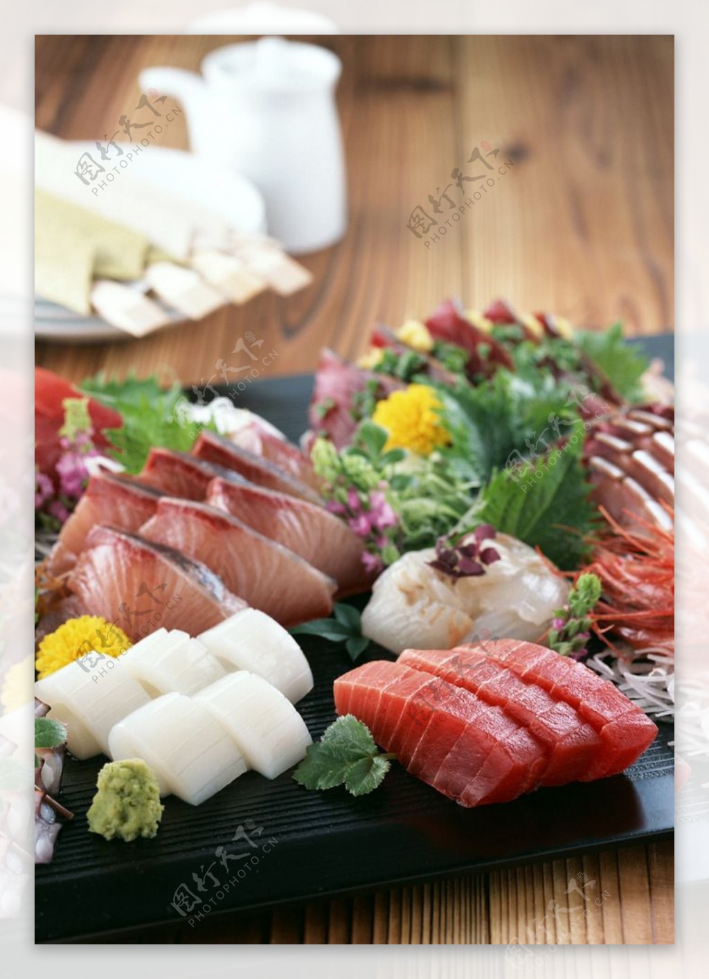 日式寿司生鱼片摄影图图片素材-编号22778215-图行天下