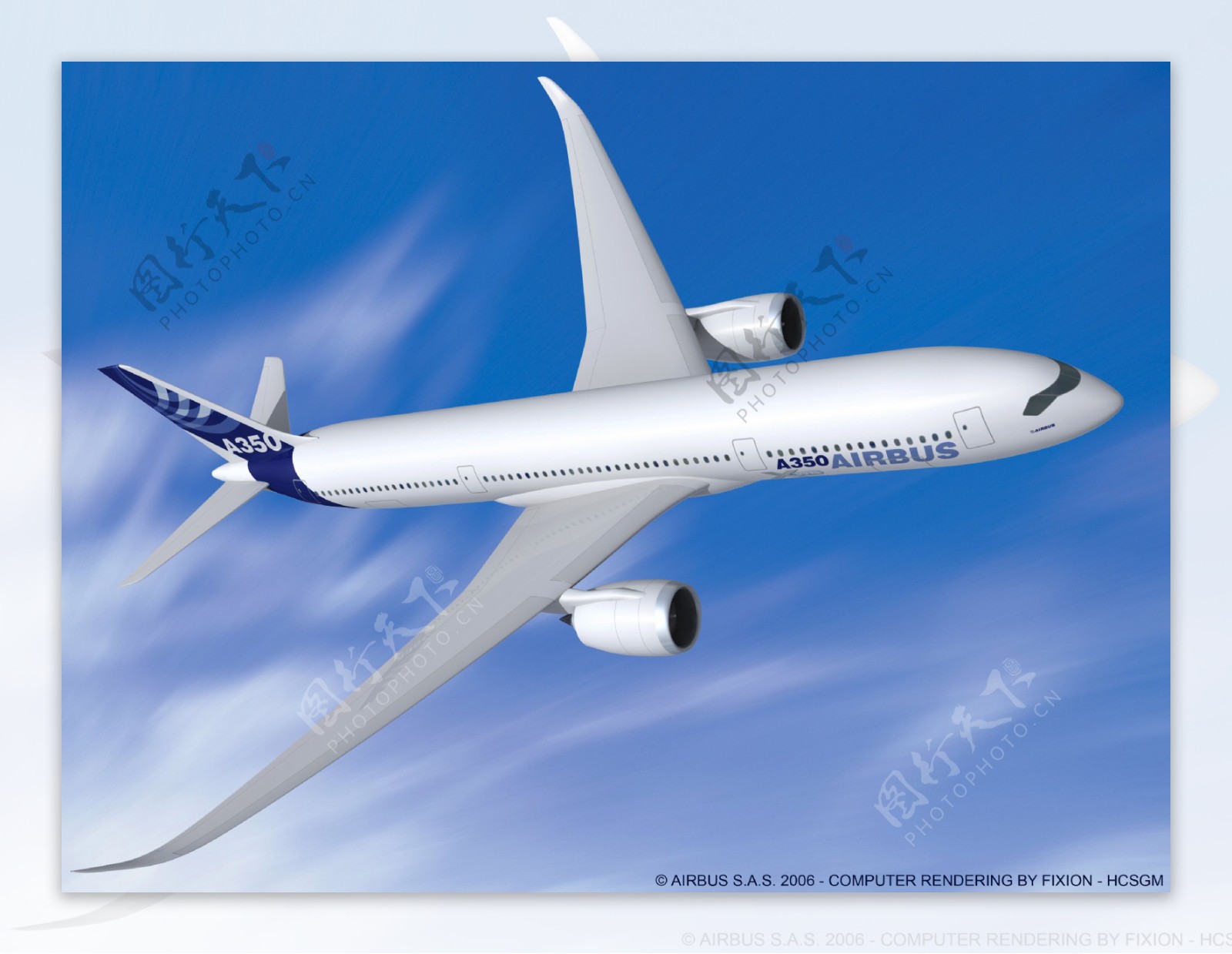 空中客车A350图片