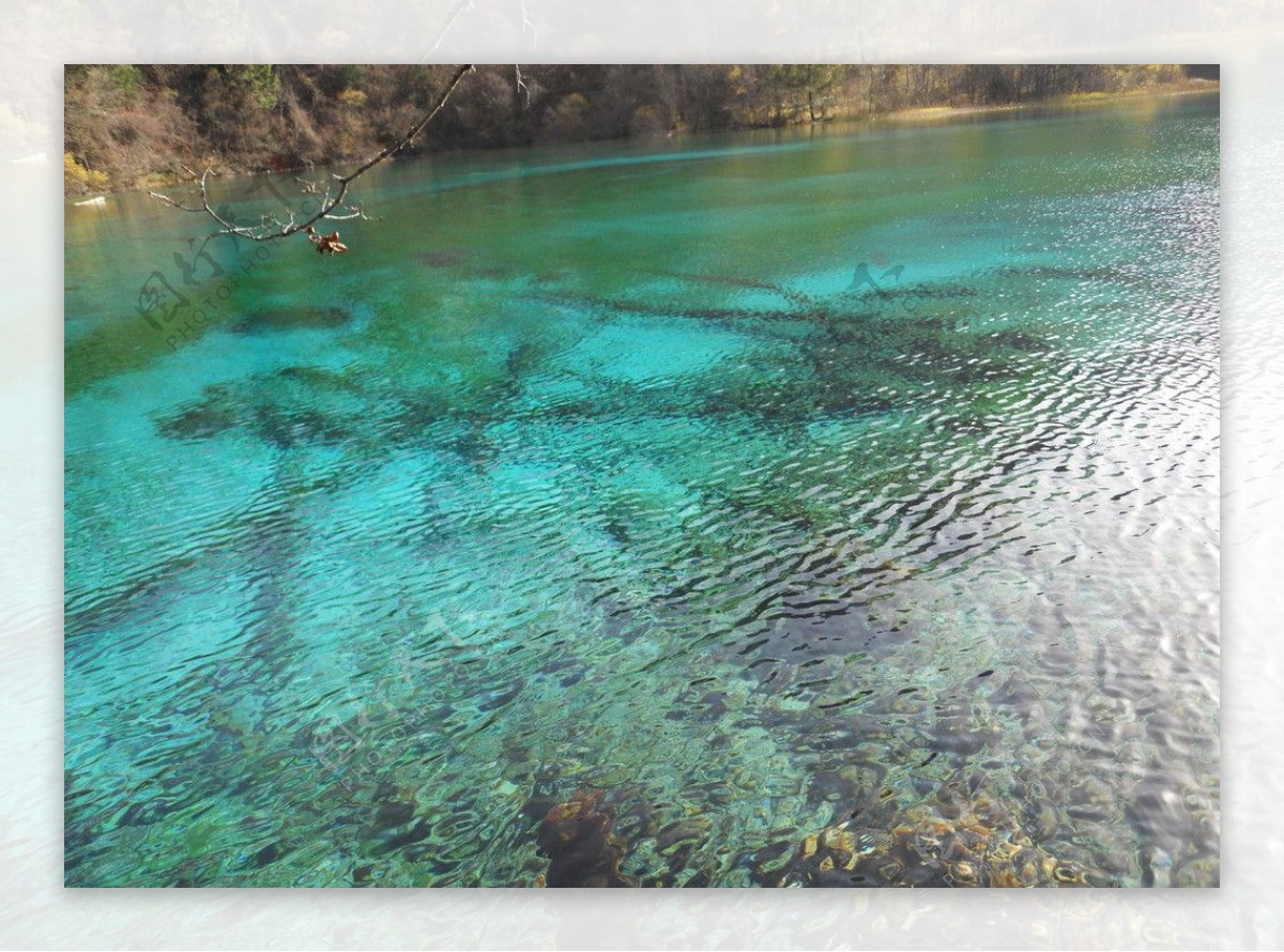 湖水九寨沟图片