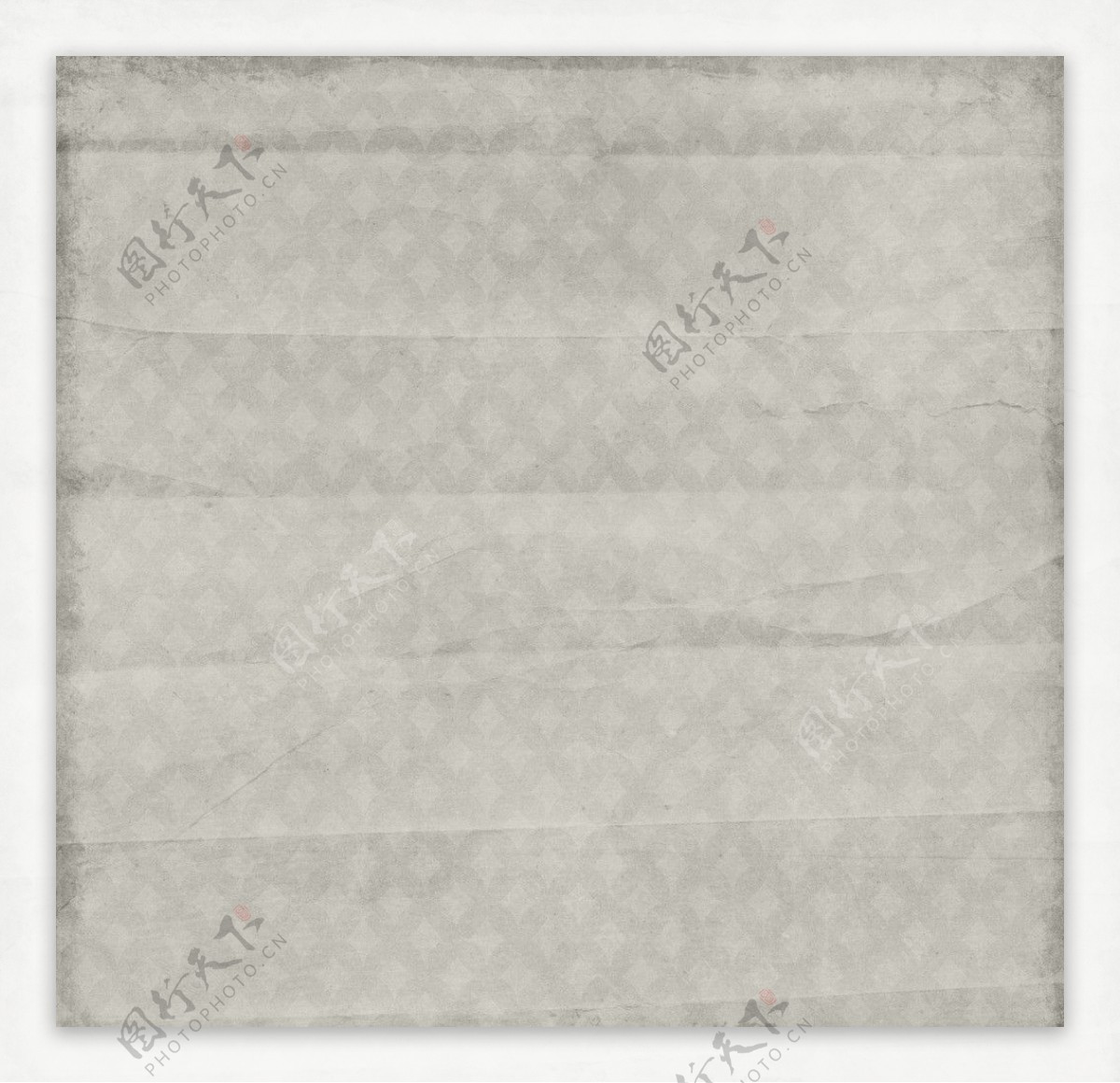 淡雅灰色折痕纸纹图片