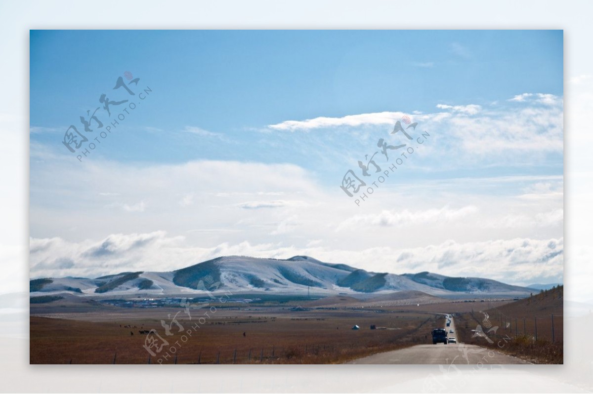 坝上公路沿途风景图片