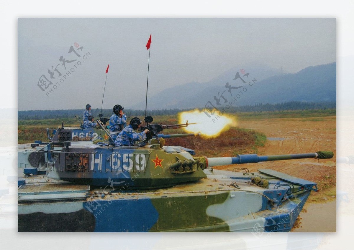 中国两栖坦克图片