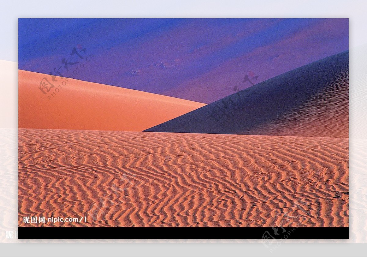 漫漫沙漠图片