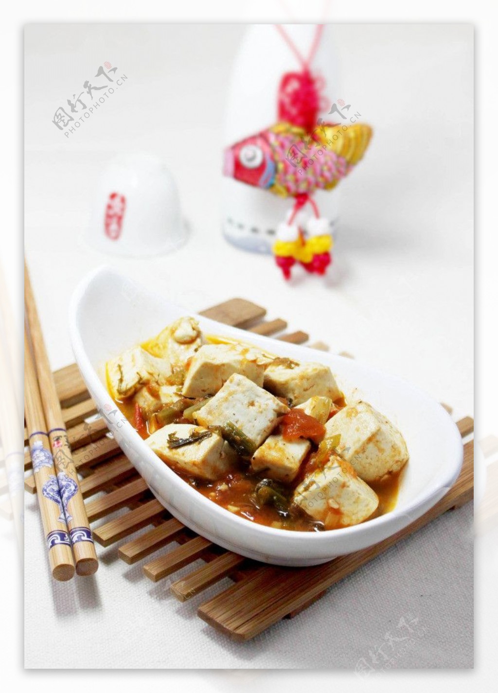 雪菜豆腐图片