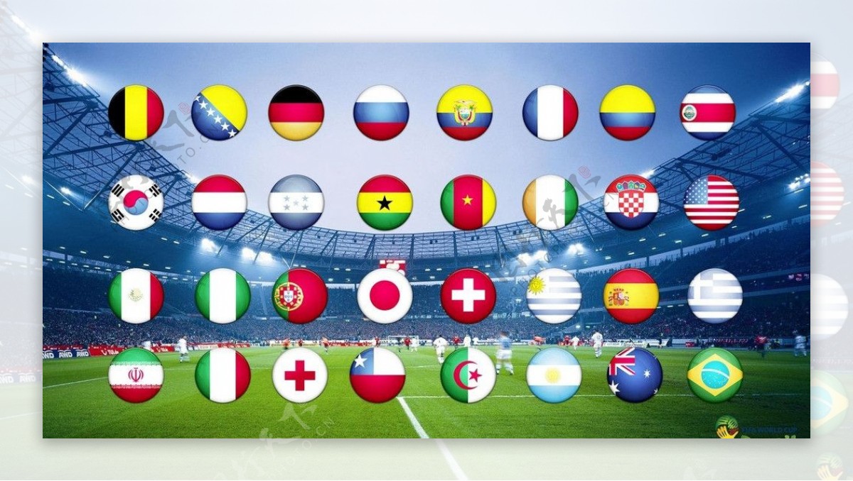 巴西世界杯海报广告图片