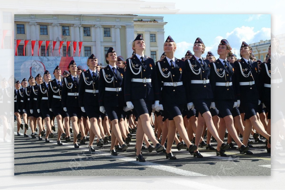 俄罗斯阅兵式：女兵 / 图片 « 精选内容 « 复网视觉
