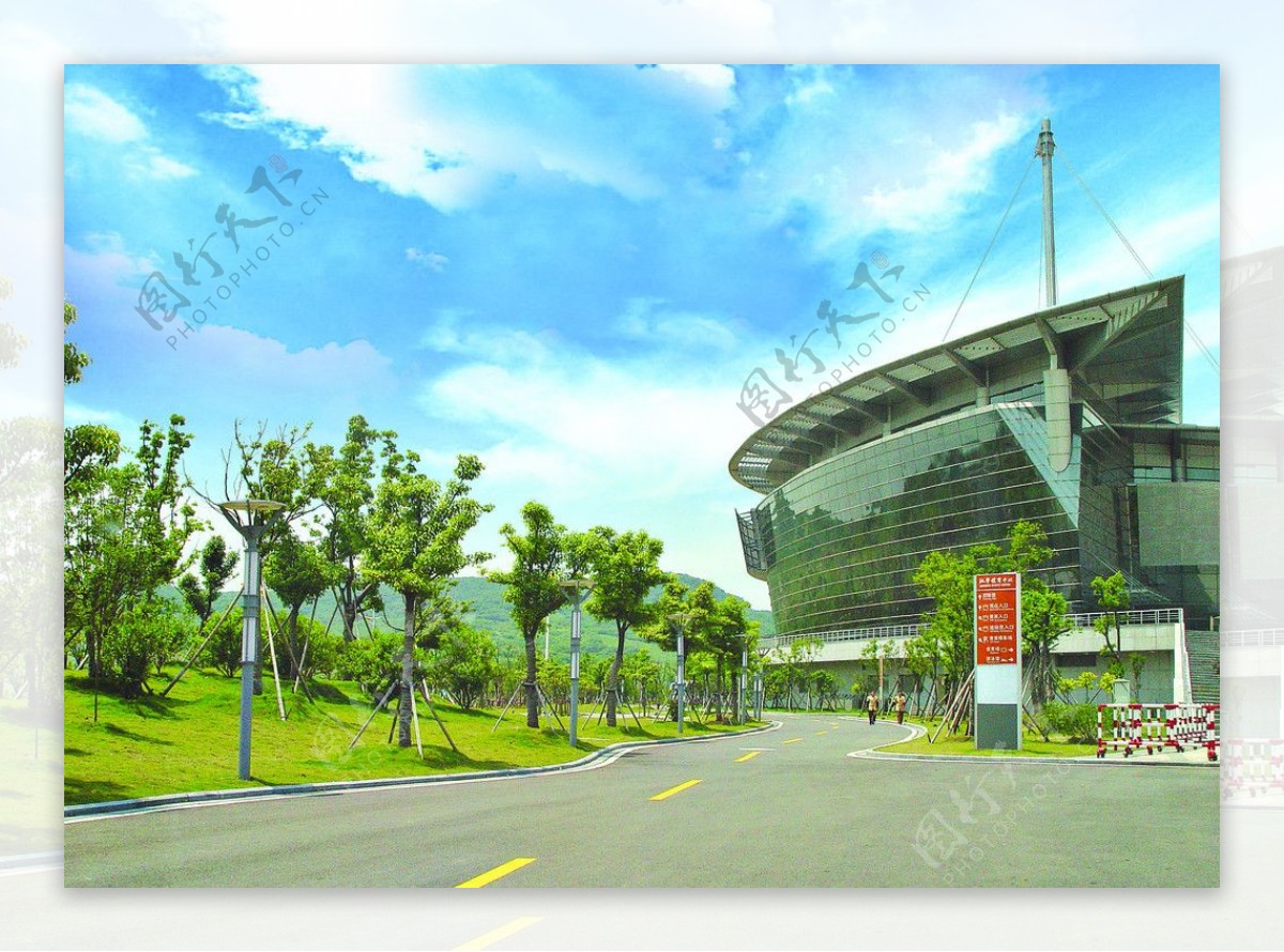风景景观江宁体育中心图片