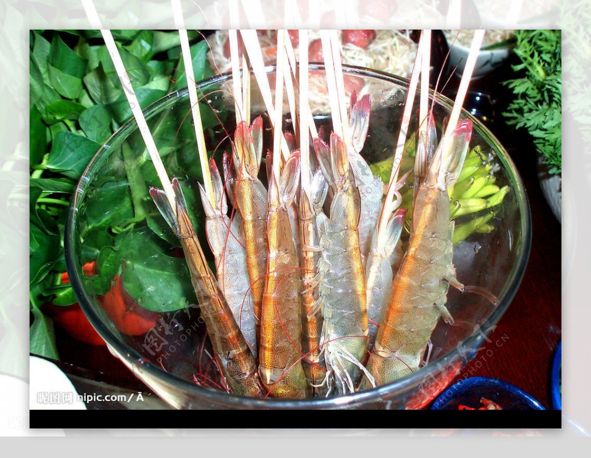 串虾图片