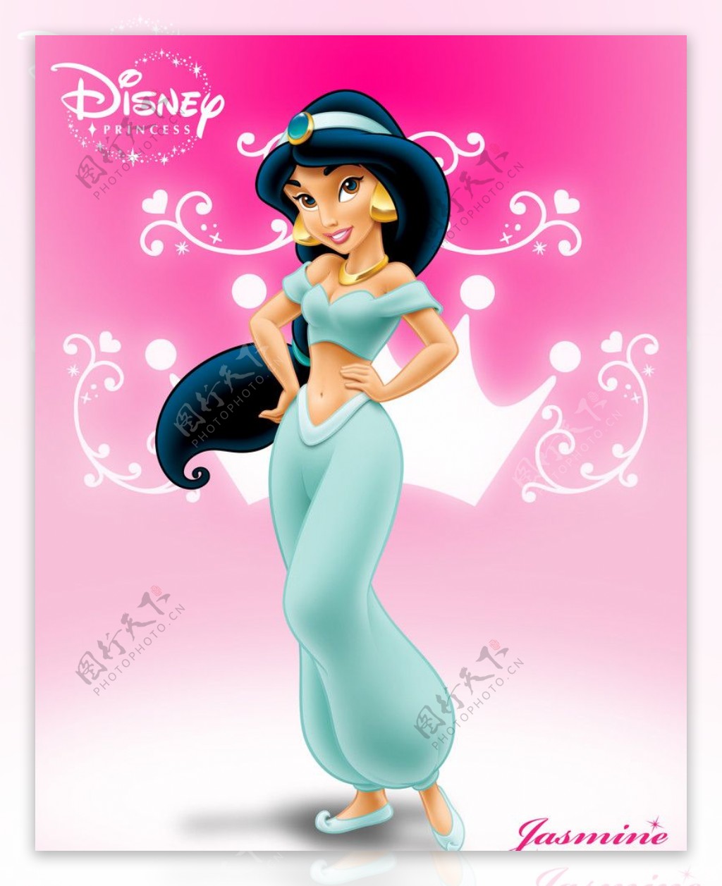 迪士尼阿拉丁公主茉莉Jasmine2010年版图片