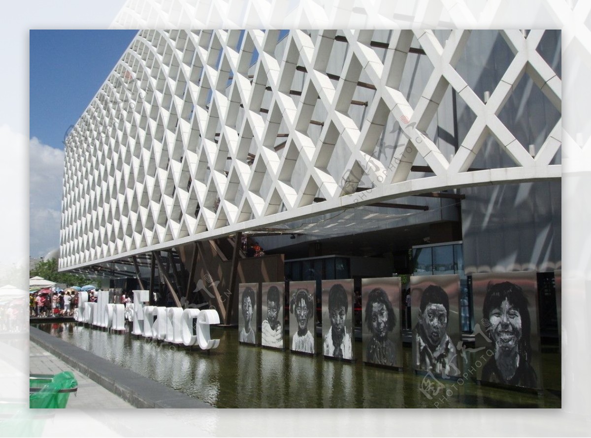 上海世博会法国馆图片