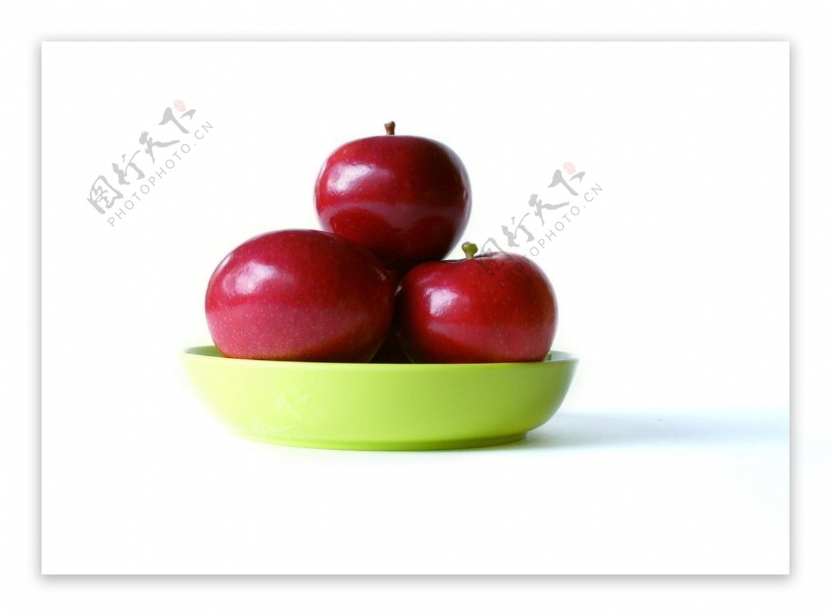 红苹果果盘图片