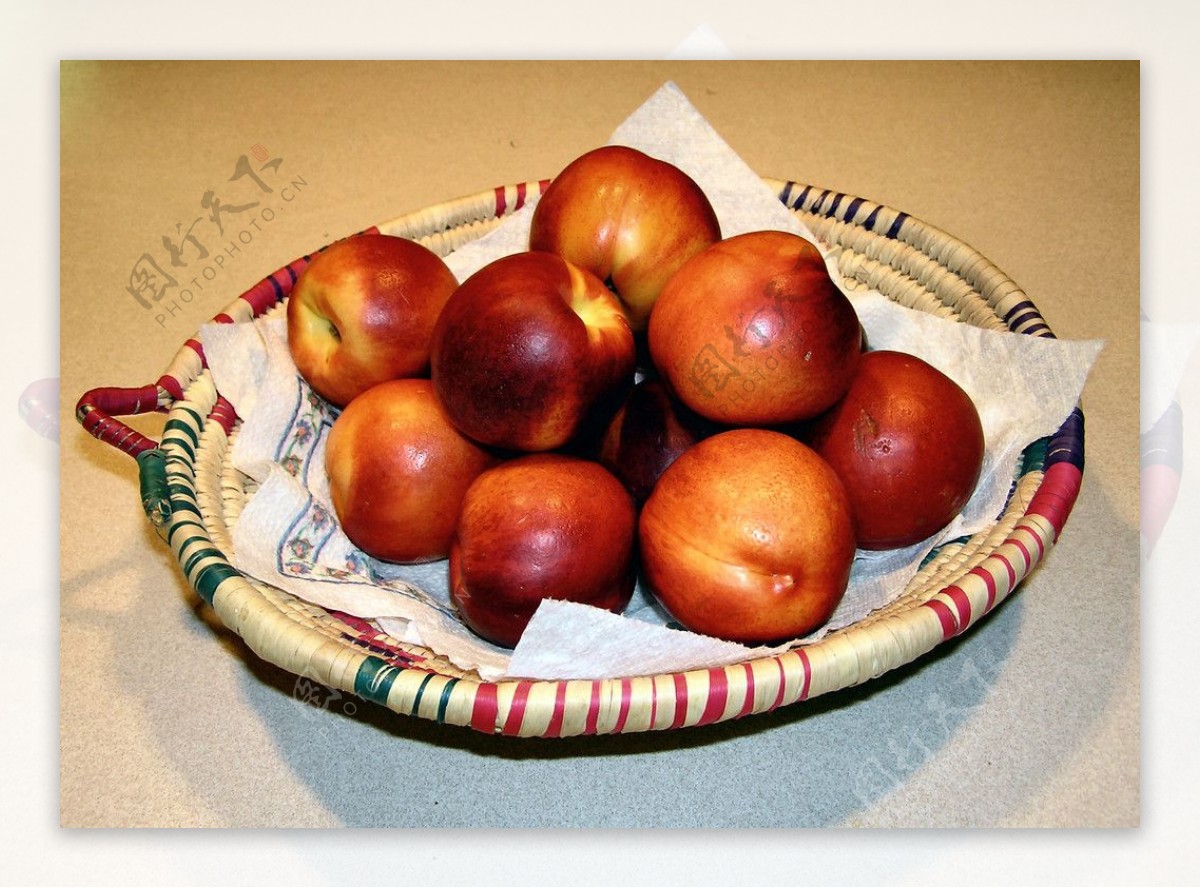 水果油桃图片
